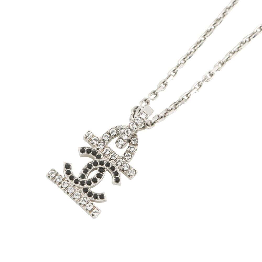 CHANEL Pearl Logo Necklace